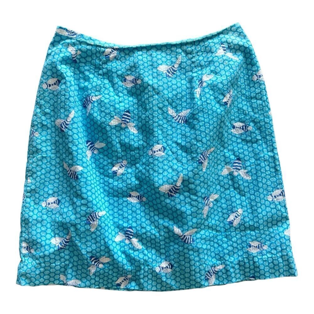 Lilly Pulitzer Busy Bee Mini Skirt Size 2P